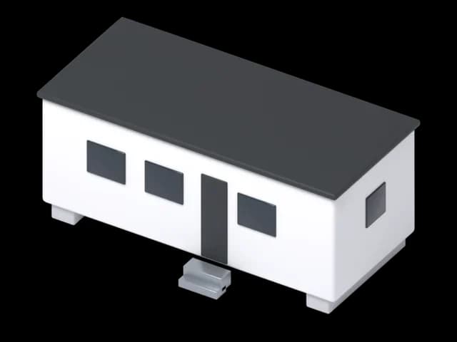 The weighbridge hut